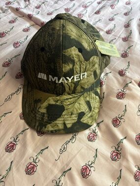 Mossy Oak Green Camo Mayer Embroidered Baseball Cap